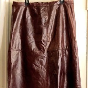 Gap Leather Skirt Woman's  16